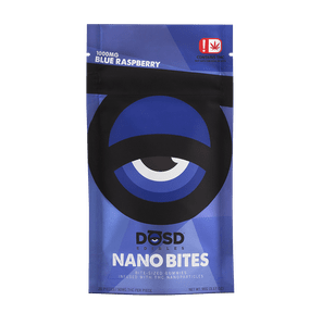 DOSD EDIBLES BLUE RASPBERRY SATIVA 1000MG