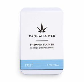 Cannaflower - Rest CBD Preroll 5pack