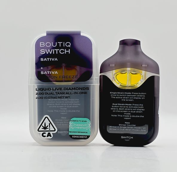 Boutiq - Disposable - Switch - Pineapple Haze x Lemon Freeze - 2g