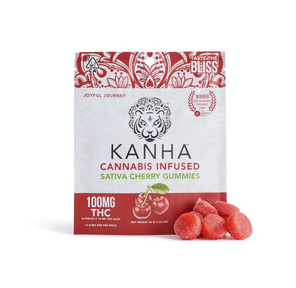 Kanha: Infused Gummies - Cherry (Sativa), 100mg