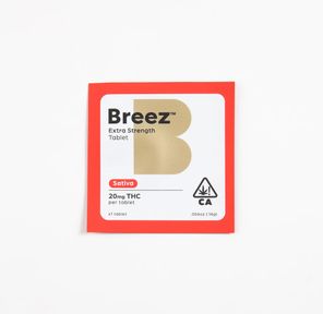 T-Breez Tablet Sativa Extra Strength 1pk 20mg