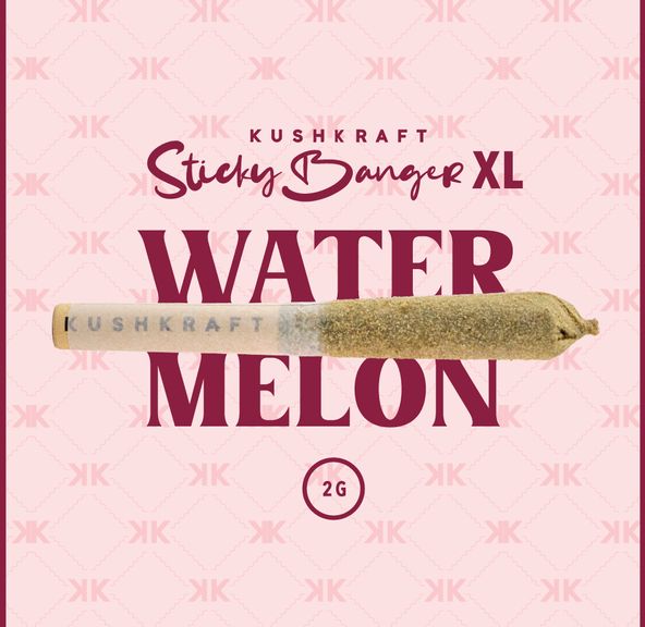 1 x 2G XL Infused Sticky Banger Indica Watermelon by KushKraft