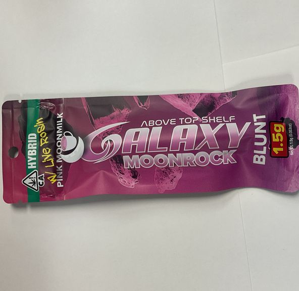 Galaxy Moonrock | Rosin Blunt 1.5g | Hybrid | Pink Moonmilk (Pre-Roll Infused)