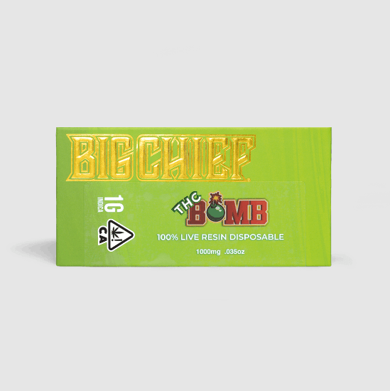 THC Bomb 100% Live Resin Disposable