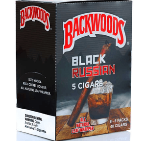 BACKWOODS - BLACK RUSSIAN CREAM (5 CIGARS)