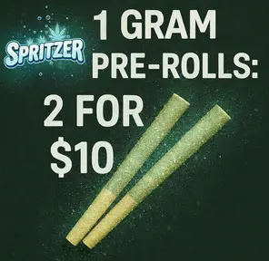 1G Pre-Roll: Spritzer (Hybrid) 2 PACK