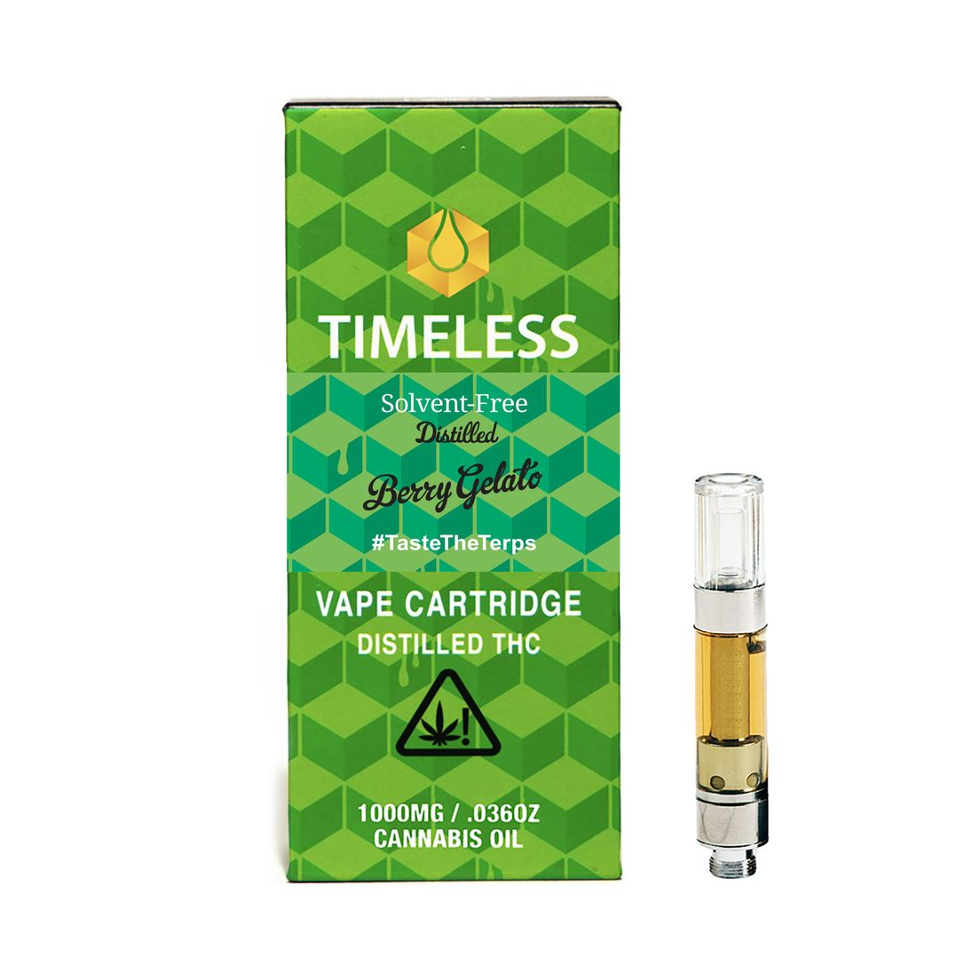 Timeless Vapes | Berry Gelato | 1000mg | Hybrid | CHILL