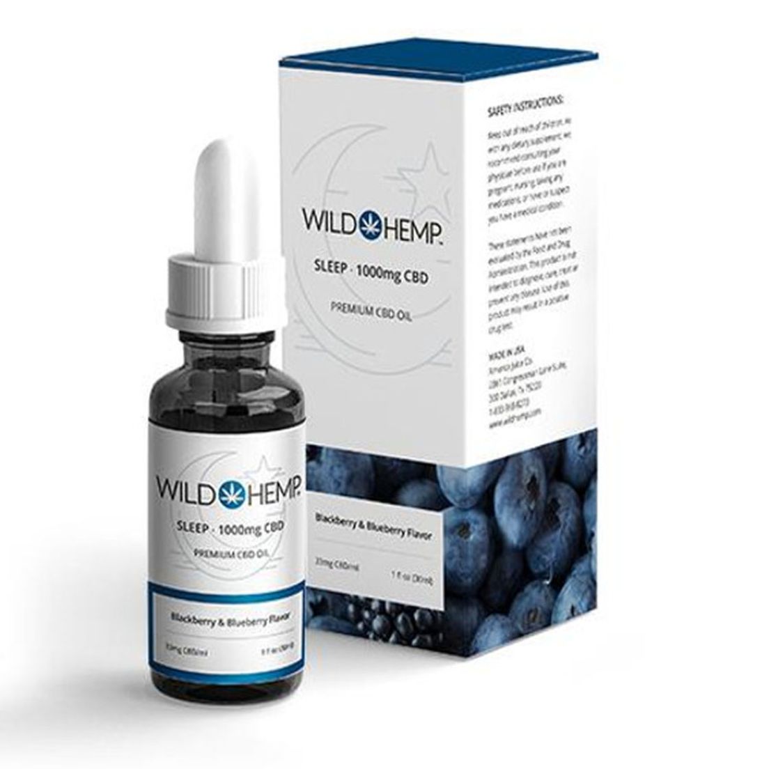 VGI|Sleep|Blackberry|CBD Tincture|500mg