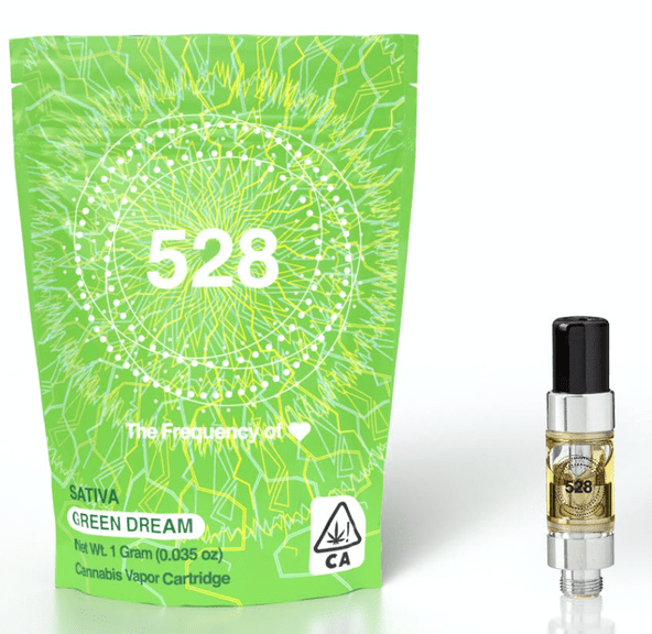 528 Cartridge - Green Dream - 1g (THC: 90.03% )