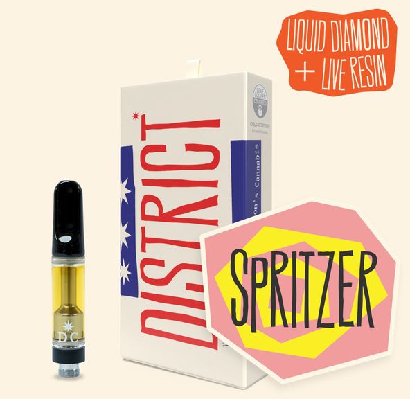 Cart-Spritzer Liquid Diamond Live Resin .5g