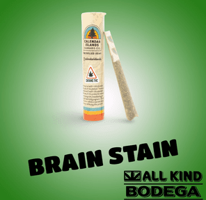 Brain Stain 1g Preroll (@calendarislands)