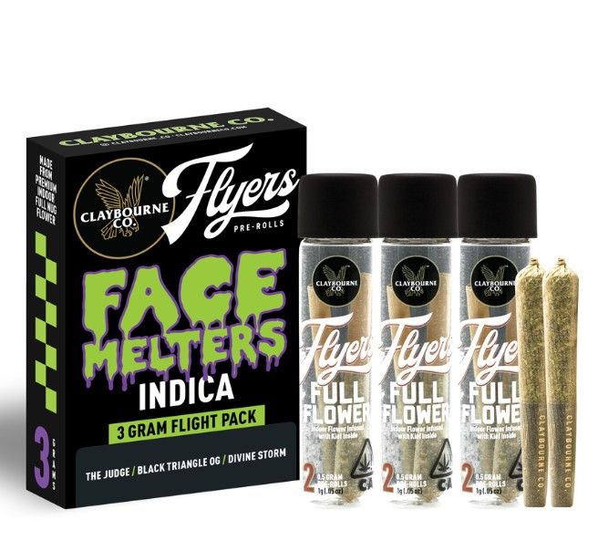 Claybourne Co.- Face Melt flight pack .5g 6pk (I)