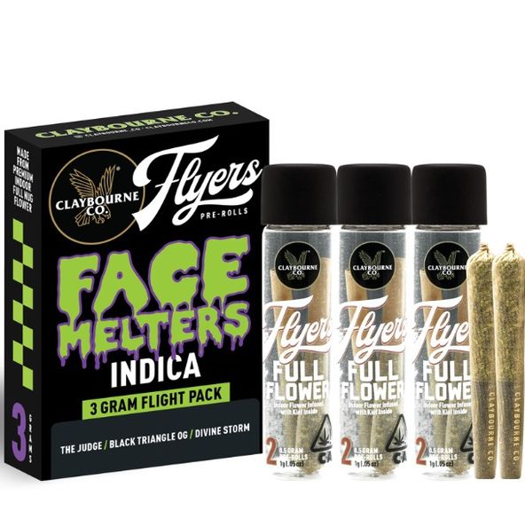 Claybourne Co.- Face Melt flight pack .5g 6pk (I)
