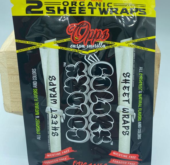 Colors- Opps Caspa Vanilla - 2 Pack Rolling Papers