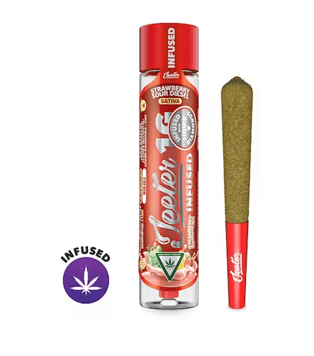 Jeeter- Strawberry Sour Diesel - Infused Pre-Roll - 1g - Sativa