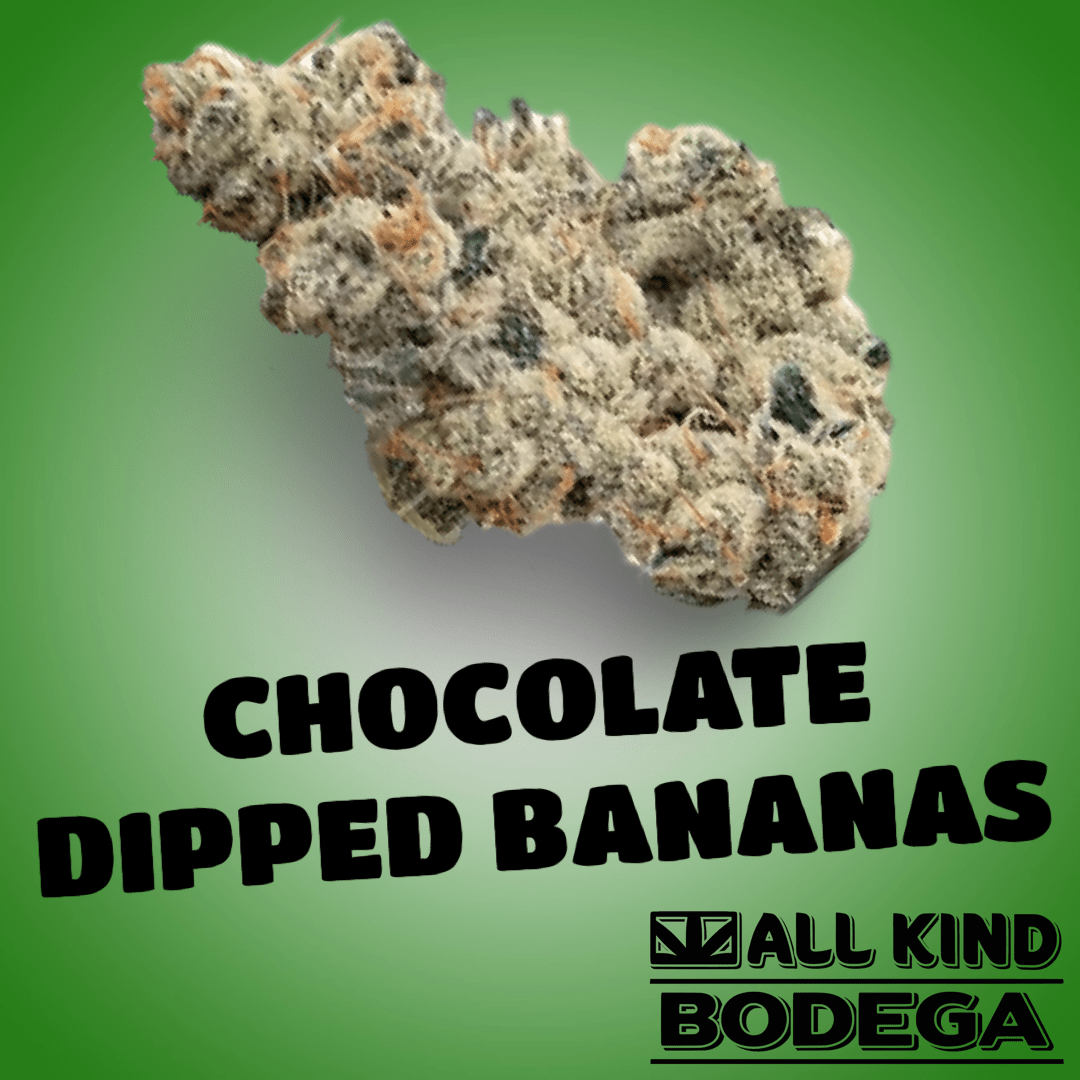 Chocolate Dipped Bananas 3.5g Flower (@thekingsstache)