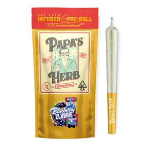 Blueberry Zlushie Infused Preroll