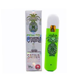 Amnesia 1.2ml Sativa Disposable Rechargeable Vape by Pineapple Express Meds PEX / PEM