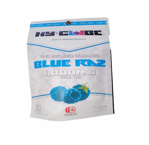 JKJ HyCube Blue Raz 1000mg Gummies