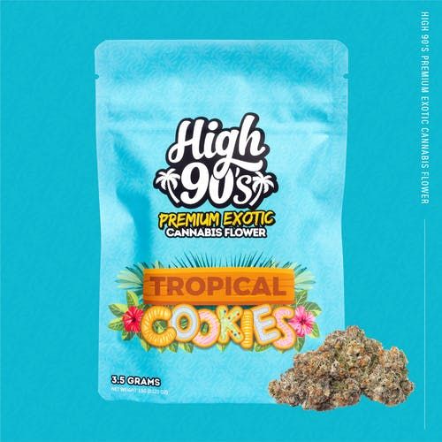 High 90s : Tropical Cookies 3.5g Flower