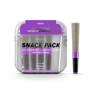 Boutiq - Grape Soda x Rainbow Belts 5pk Infused Pre Rolls - 2.5 g