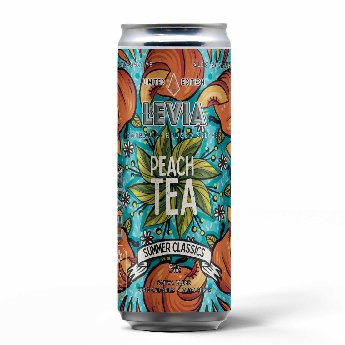 Peach Tea (S) | 5mg Seltzer | Levia