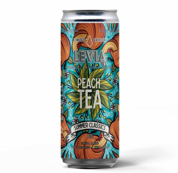 Peach Tea (S) | 5mg Seltzer | Levia