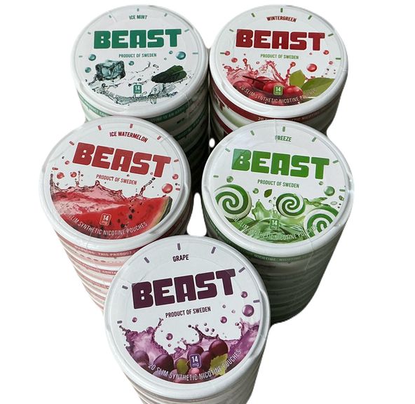 Beast 14mg nicotine pouches