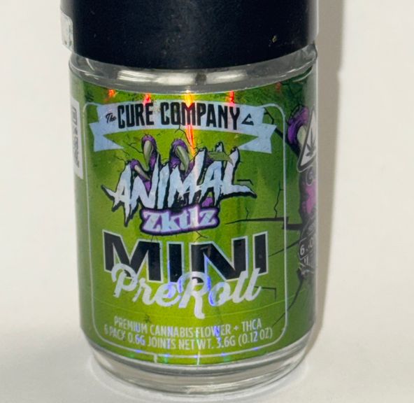The Cure Company - Animal Z Infused Mini PreRoll 6 pack - 3.5g