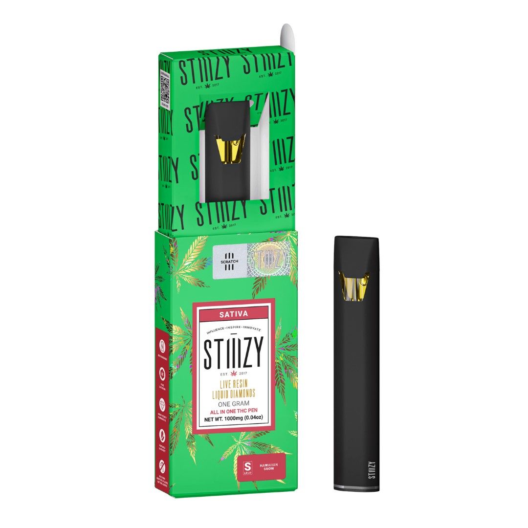 Stiiizy Live Resin AIO Vape Green Crack 1g