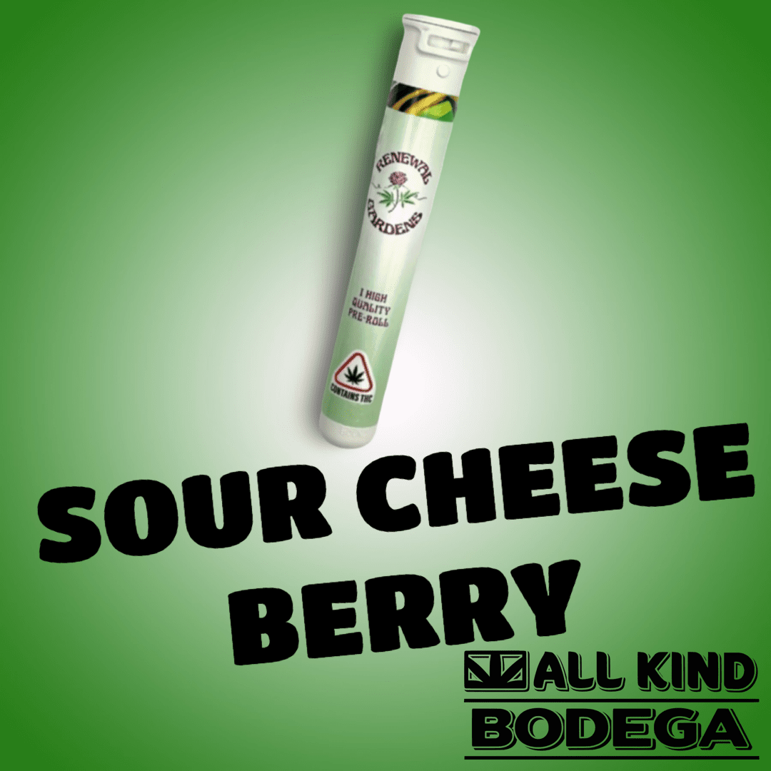 Sour Cheese Berry 1g Preroll (@RenewalGardens)