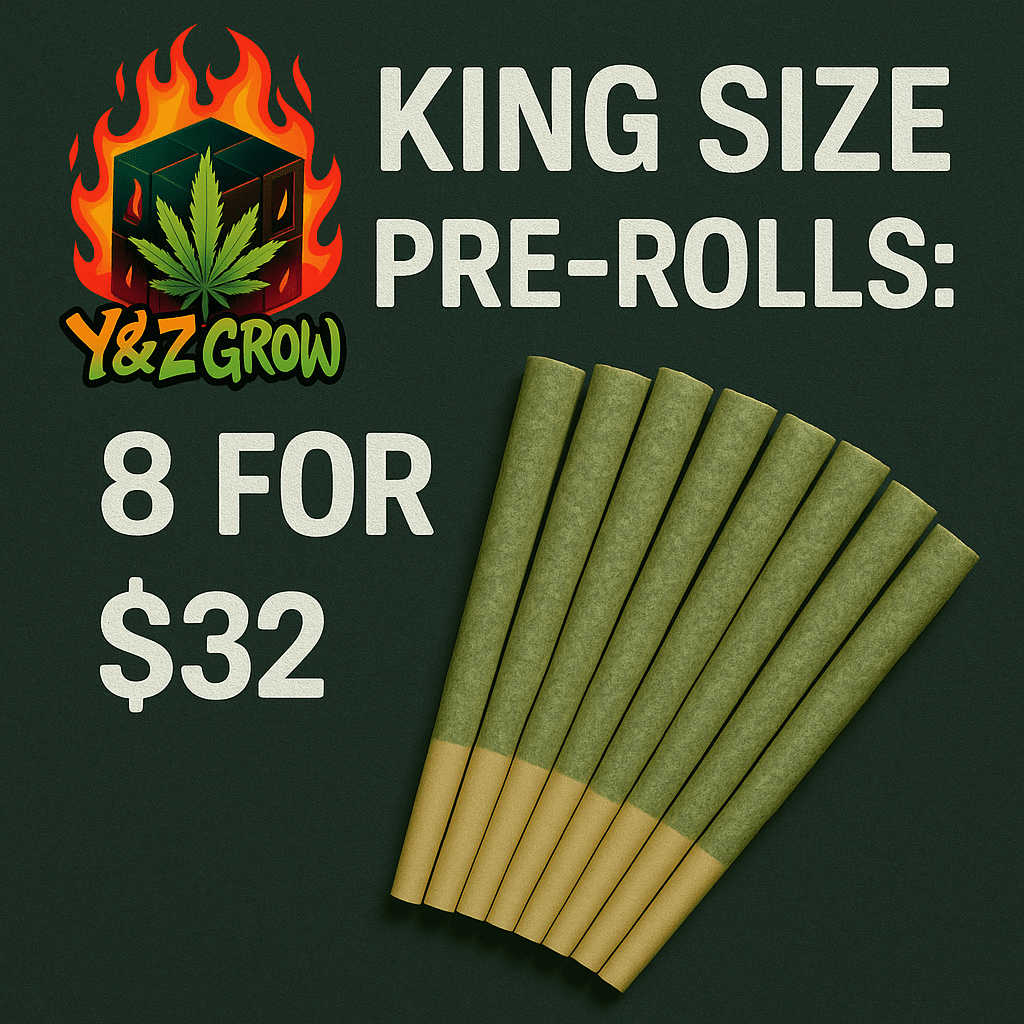 ??? King Size Pre-Roll: Crunch Berries (HYBRID) 8 PACK