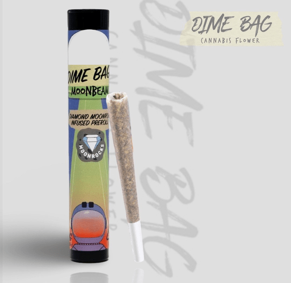 Dime Bag Moon Beams Pre-roll Apple Fritter 1g