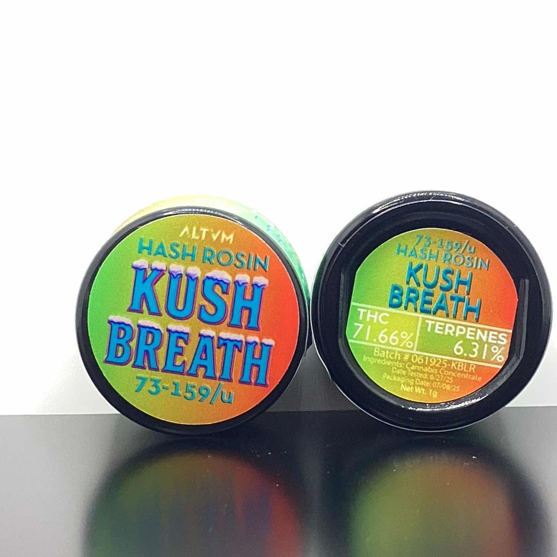 Altvm - 1G Live Rosin - Kush Breath