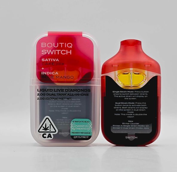 Boutiq - Disposable - Switch - Cake Mix x Blue Mango - 2g