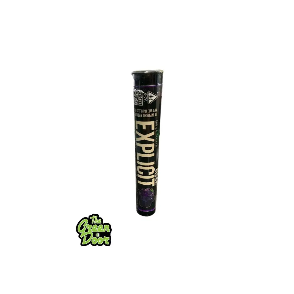 EXPLICIT - Grape Ape Indica - Infused Preroll - 1g