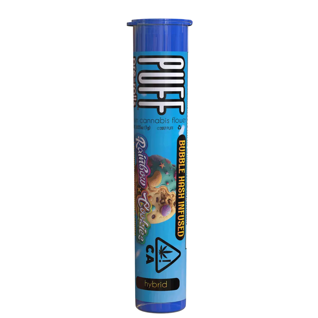 PUFF - RAINBOW COOKIES x LA KUSH CAKE 1G BUBBLE HASH PREROLL