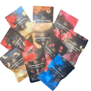 Raspberry Crave D9 Vape Cartridge - Honey Badger Extracts