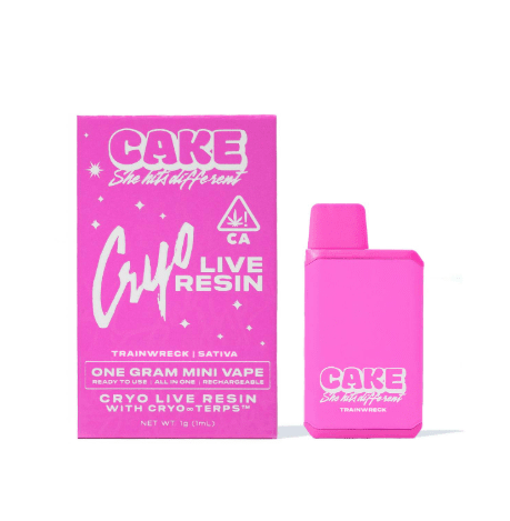 Cake Live Resin AIO Vape Trainwreck 1g
