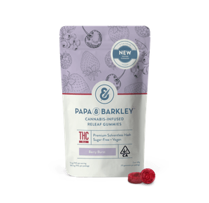 PAPA & BARKLEY - 100MG THC RICH GUMMIES - BERRY BURST