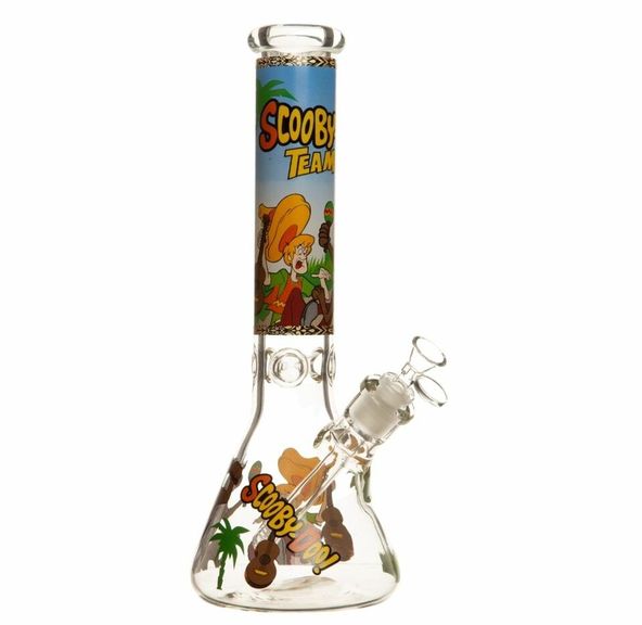 14" Large Glass Bong Scooby Doo