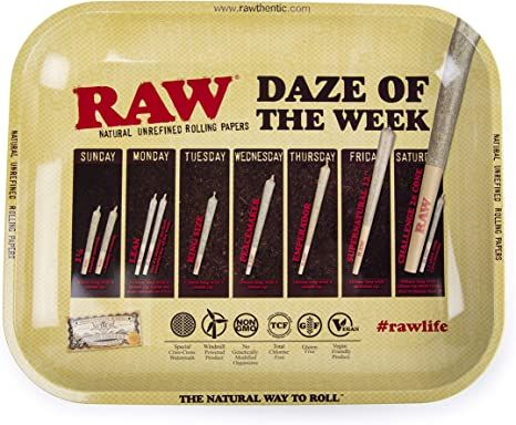 RAW DAZE OF THE WEEK 11X13 ROLLING TRAY