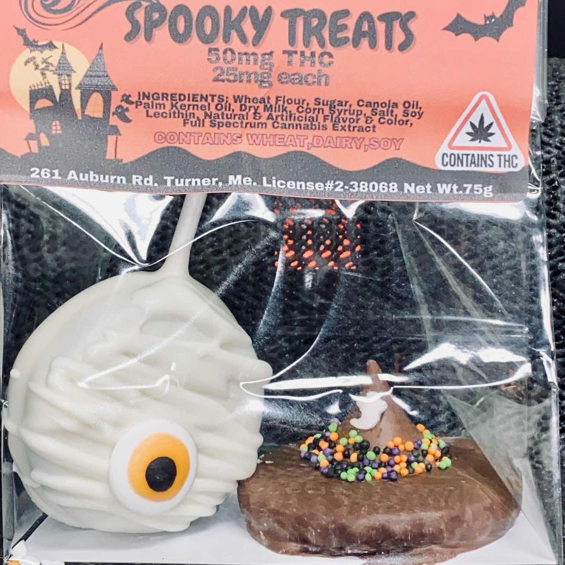 50mg Spooky Treats | High Tide Edibles