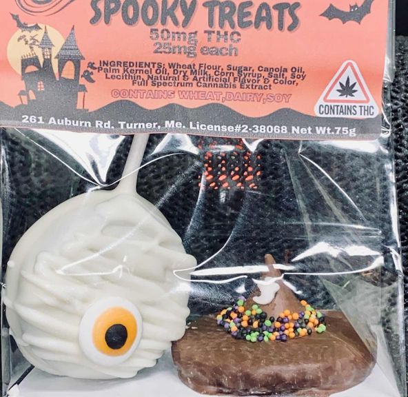 50mg Spooky Treats | High Tide Edibles