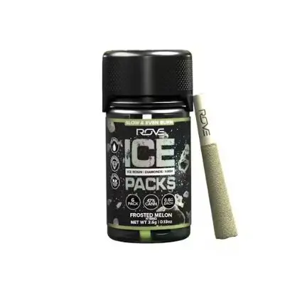 Frosted Melon Ice Packs 6pk Infused Pre Rolls 3.60 g