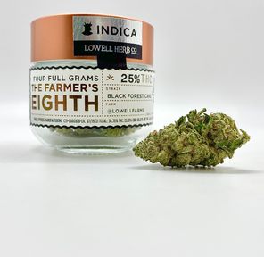 $50 4g 1/8 Black Forest Cake (25.89%/Indica) - Lowell Herb Co.