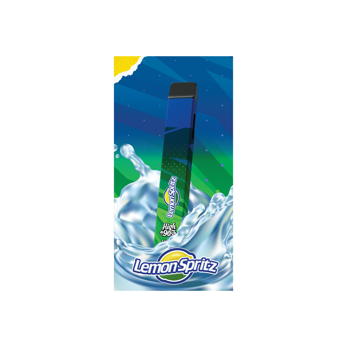 High 90s | AIO Vape | 1g | Distillate | Lemon Spritz