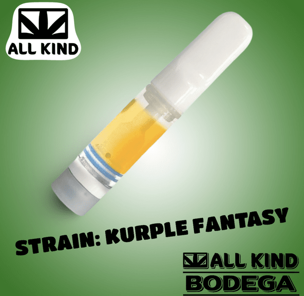 Kurple Fantasy .5g Live Resin Vape Cart (@all_kind_buzz)