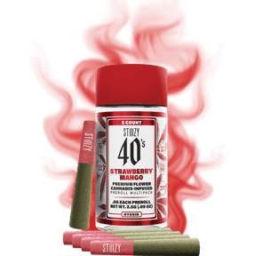 .5G 40S PREROLL MULTI PACK - STRAWBERRY MANGO - 2.5 g 2.50 g