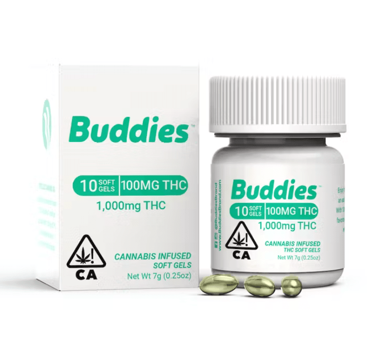 BUDDIES CAPSULES- 100MG (10PC)